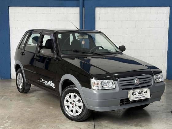FIAT UNO 1.0 MPI MILLE WAY ECONOMY 8V FLEX 4P MANUAL
